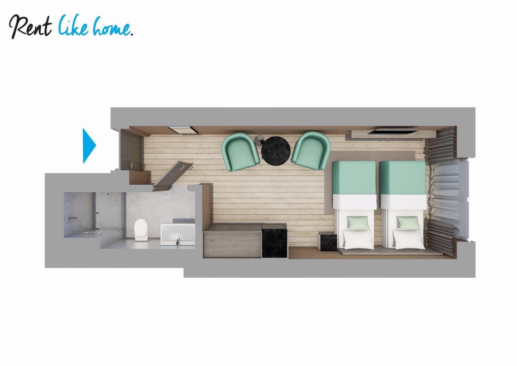 Rent Like Home - Deo Plaza Wyspa Spichrzow غدانسك المظهر الخارجي الصورة
